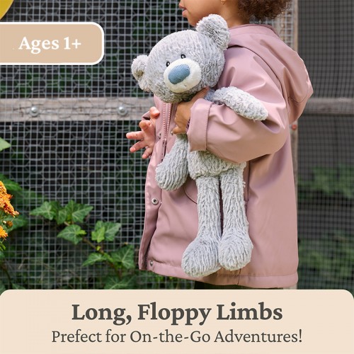 Gund Toothpick Bear 15" Plush Toy - Wavy |  1 year+ | Baby Soft Toy | Stuffed Toy